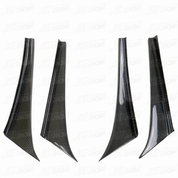 Mazda RX7 FD3S Carbon Fiber Front bumper Canard 4pcs - Auto Sport Imports