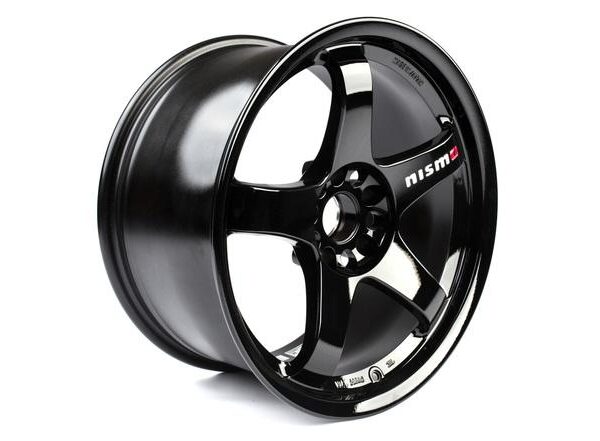 Brand New Nismo LMGT4 18 x 10.5 +15 5x114.3 Gloss Black - Auto Sport Imports