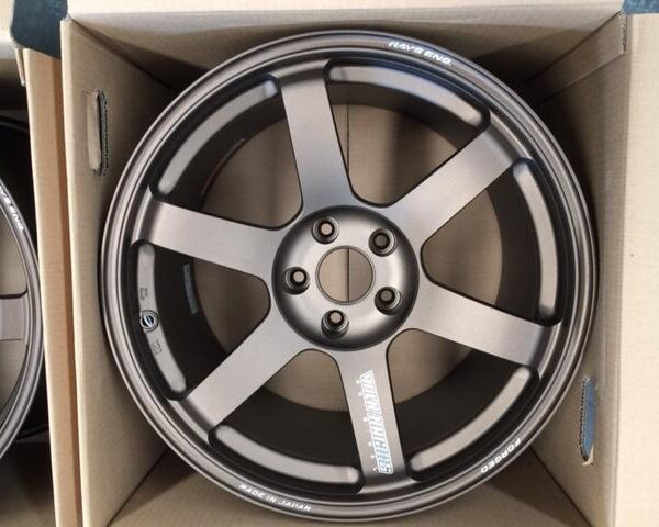 Brand New Rays TE37 Saga Bronze 18 x 10.5 +15 5x114.3 Set - Auto Sport Imports