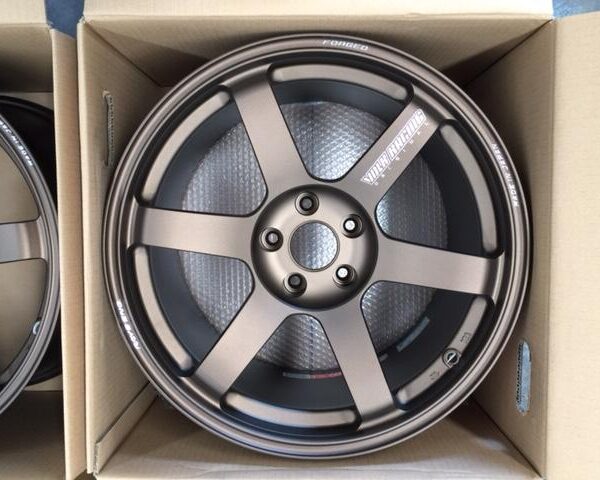 Brand New Rays TE37 Saga Bronze 18 x 10.5 +15 5x114.3 Set - Auto Sport Imports