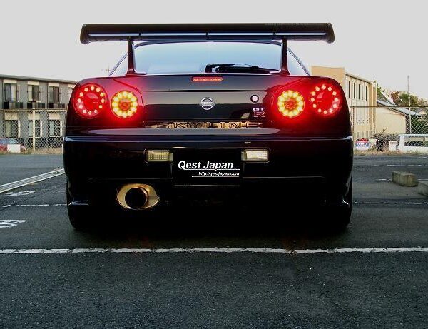 Qest Japan QJ-C406m Tail lights R34 Skyline GTR GTT !!SPECIAL ORDER!! - Auto Sport Imports