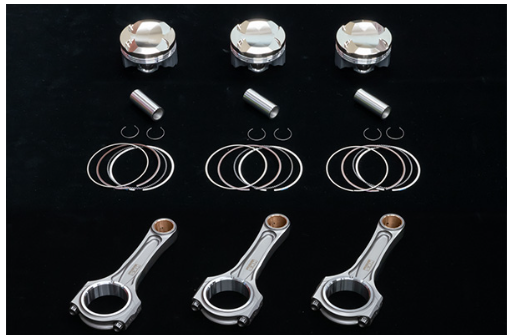 HKS BCD Piston and Conrod Kit Low Comp Step 3 -Toyota GR Yaris GR Corolla