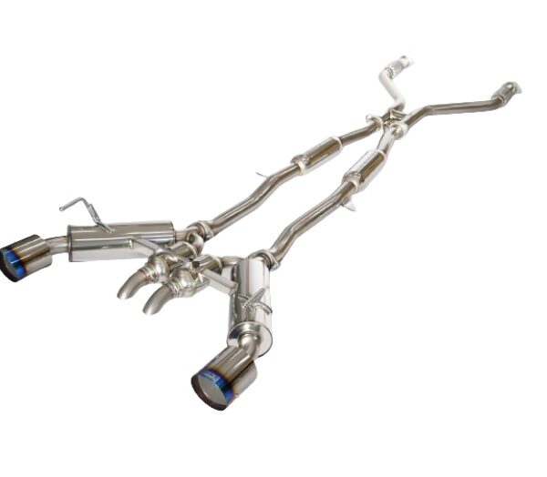 HKS Full Dual Cat back Exhaust - Nissan RZ34 400Z